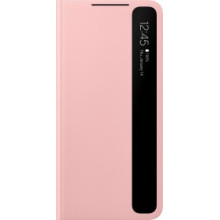 Samsung G996 S21+ Clear View Cover Pink EF-ZG996CP